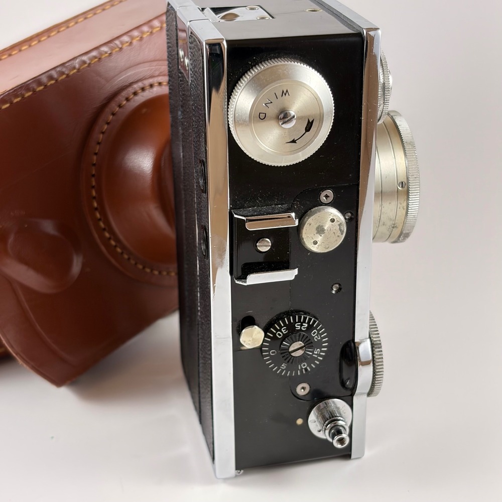 Vintage Argus C3 Color-Matic 35m Rangefinger Camera Original Leather Case - Picture 3 of 13